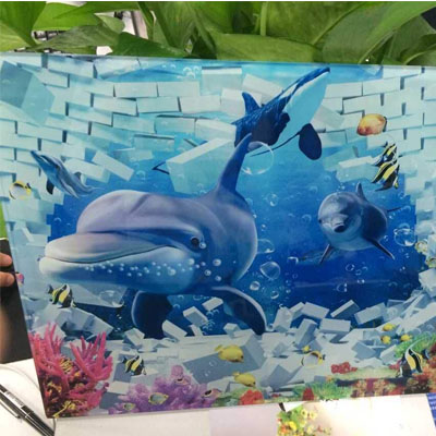 UV平板打印机图片打印的效果存在色差的原因